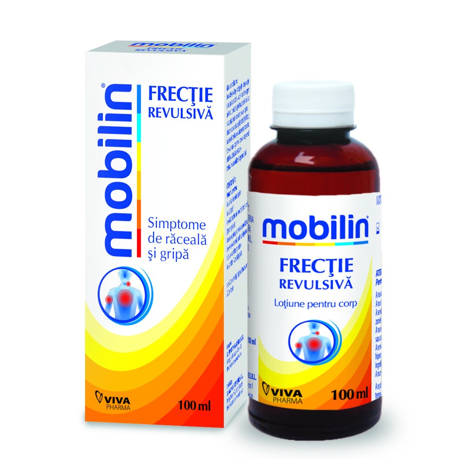 MOBILIN - Frectie revulsiva (100 ml) - VivaPharma